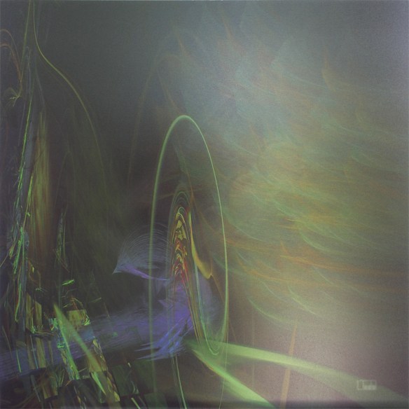 Phoenix, (c) 2014 Lianne Todd 24x24" original metal print (single edition) 