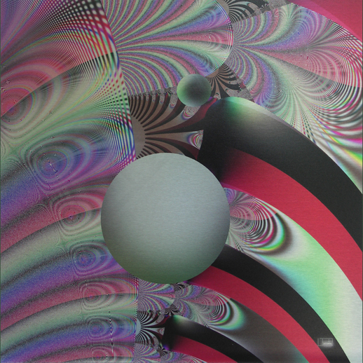 The Ball Went Over the Fence 3, Lianne Todd. Original Fractal Digital Art, single edition print on metal, 16x16". $225.00