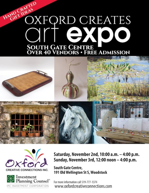 Oxofrd Creates Art Expo Poster